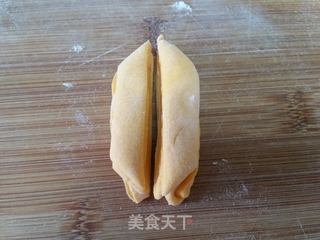 南瓜莲花卷的做法步骤:8