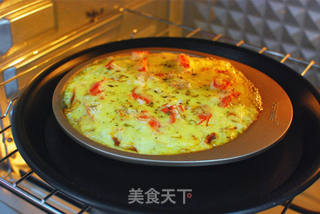 蟹味肉酱披萨的做法步骤:5