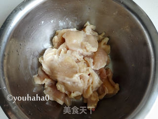 肉酱滑鸡胸肉的做法步骤:3