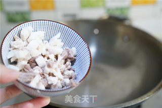 苋菜肉末蛋炒饭的做法步骤:2