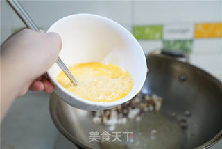 苋菜肉末蛋炒饭的做法步骤:3
