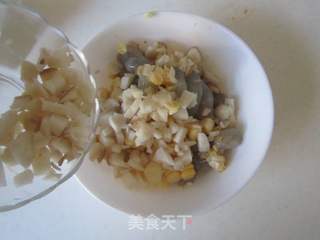 玉米虾仁馄饨的做法步骤:5
