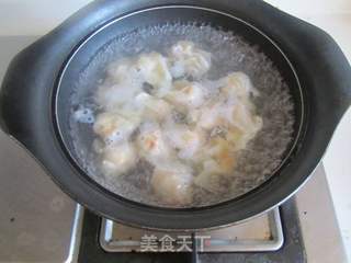 玉米虾仁馄饨的做法步骤:11