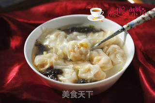 玉米虾仁馄饨的做法步骤:12
