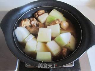 冬瓜烧鸡腿肉的做法步骤：6