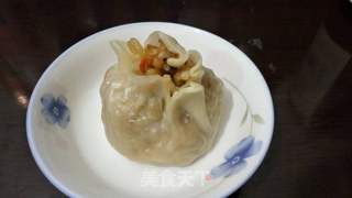 香菇肉馅糯米烧卖的做法步骤:16