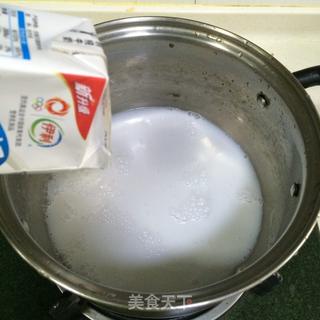 紫薯牛奶西米露的做法步骤:9