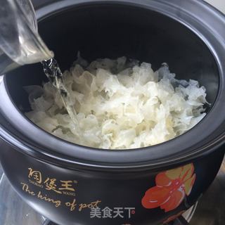 紫薯冰糖银耳羹的做法步骤:8