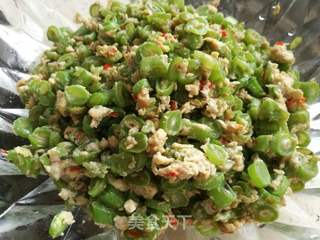 豇豆鸡蛋馅素包子的做法步骤:4