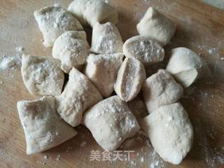 豇豆鸡蛋馅素包子的做法步骤:5