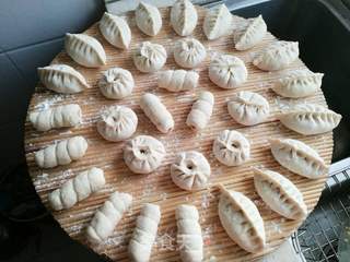 豇豆鸡蛋馅素包子的做法步骤:8