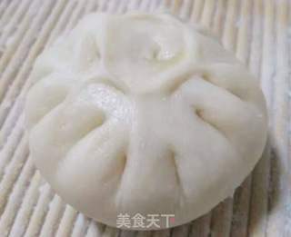 豇豆鸡蛋馅素包子的做法步骤:9