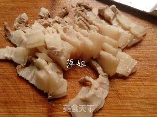 香辣回锅肉的做法步骤:6