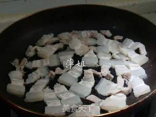 香辣回锅肉的做法步骤:9
