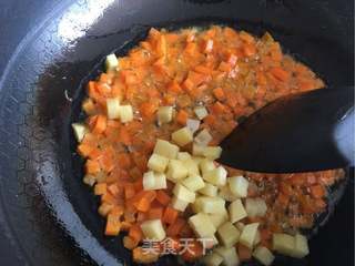土豆家宝贝最爱滴--【彩蔬糯米饭团】的做法步骤:5