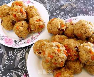 土豆家宝贝最爱滴--【彩蔬糯米饭团】的做法步骤：12
