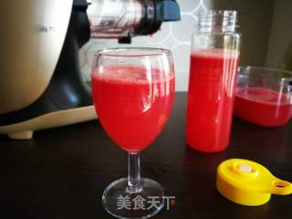 西瓜汁的做法步骤:5