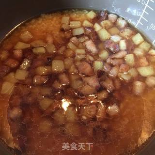 土豆五花肉焖饭的做法步骤：7