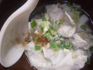 清汤馄饨的做法步骤:7