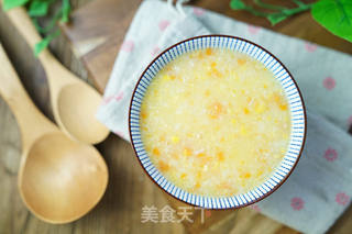 玉米胡萝卜绵粥的做法步骤:8