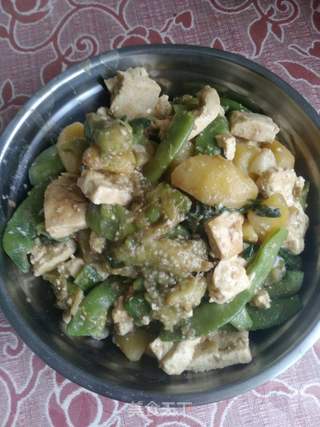豆角烩菜的做法步骤:14