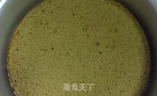 抹茶慕斯蛋糕的做法步骤:17