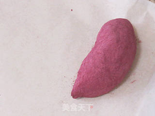 以假乱真滴小餐包。【紫薯面包】的做法步骤:14