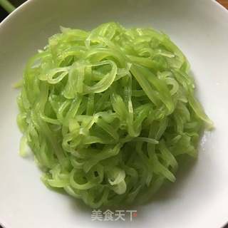 凉拌莴苣丝的做法步骤:10