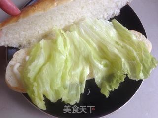 培根鸡蛋三明治的做法步骤:8