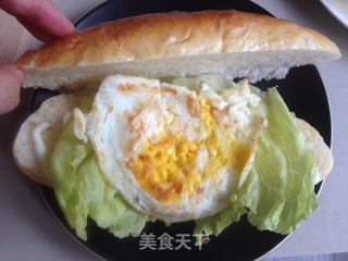 培根鸡蛋三明治的做法步骤:9
