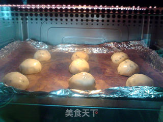 芝麻麻糬球的做法步骤:7