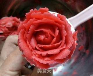 豆沙裱花蛋糕的做法步骤:12