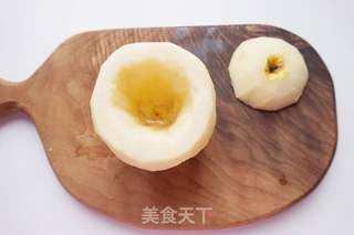 冰糖雪梨的做法步骤:4