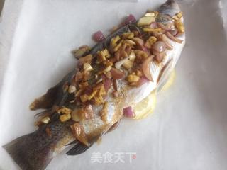 柠檬烤鱼的做法步骤:9