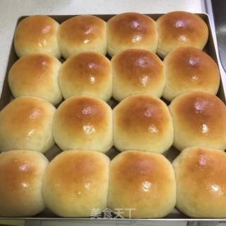 超软牛奶小餐包的做法步骤:11