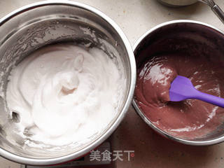 棉花糖紫薯戚风的做法步骤:7