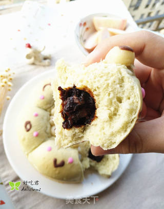 青蛙枣泥挤挤包的做法步骤:20