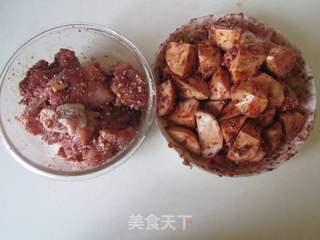 芋头蒸鸡腿的做法步骤:6