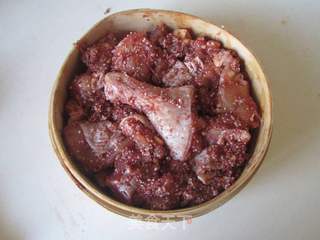 芋头蒸鸡腿的做法步骤:7