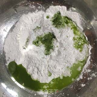 甜酒彩色汤圆的做法步骤:6
