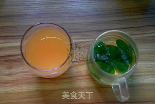 薄荷柠檬哈密瓜汁的做法步骤:6