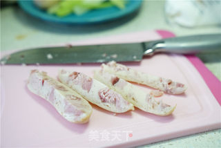 鱼肠蛋饼卷的做法步骤:10