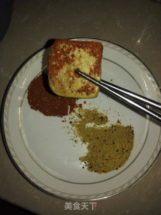 贵州大方手撕臭豆腐干蘸辣椒面的做法步骤:11
