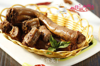 香辣卤鸭脖的做法步骤:10