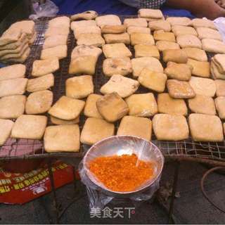 贵州大方手撕臭豆腐干蘸辣椒面的做法步骤:17