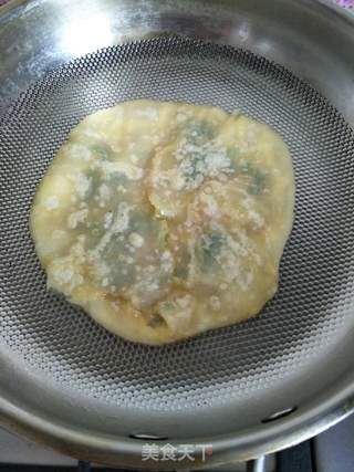 鸡蛋灌饼的做法步骤:14