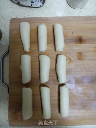 豆沙菊花酥的做法步骤:10