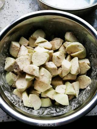 东北烧茄子的做法步骤:3