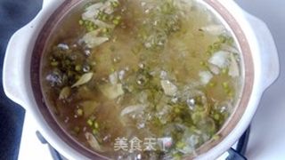 百合绿豆汤的做法步骤:4