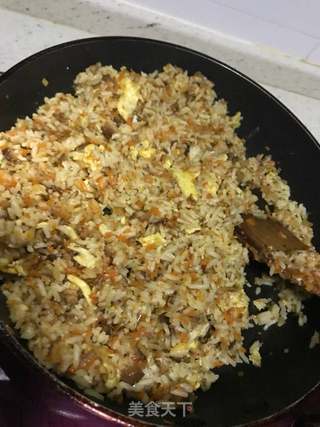 卤肉蛋炒饭的做法步骤:8